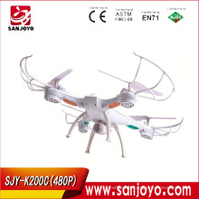 480P Camera UFO 2.4G Gyro Quadcopter China Flying Toys RC Drone With Camera PK K200 K300c SJY-K200C